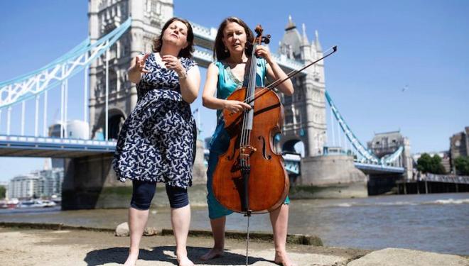 Music takes to the water in the Totally Thames festival. Photo: Ed Stone