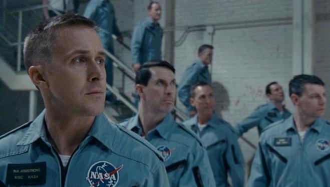 Ryan Gosling as Neil Armstrong in First Man