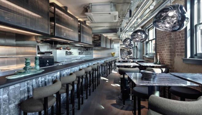 The Coal Office restaurant in Tom Dixon's flagship store