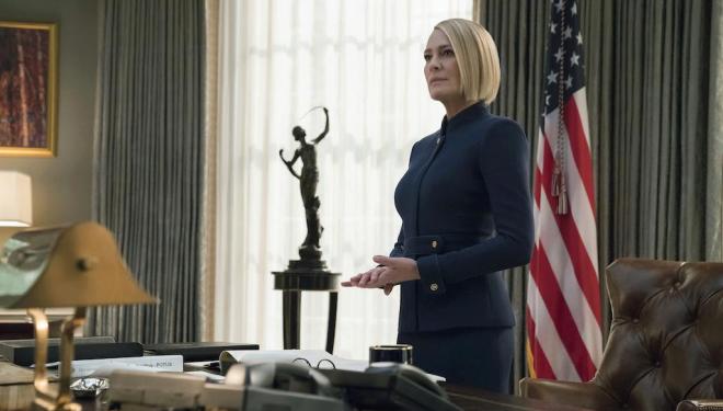 Robin Wright in House of Cards season 6