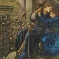 Sir Edward Coley Burne-Jones, Love Among the Ruins, 1870-1873, Private Collection