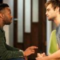 Clifford Samuel (Teddy) & Douglas Booth (Jeremy): A Guide for the Homesick. Photo by Helen Maybanks