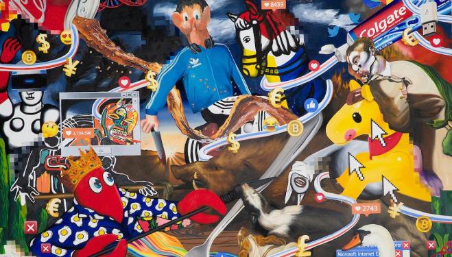 Don't miss Philip Colbert at Saatchi Gallery 