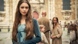 Lily Collins in Les Miserables, BBC