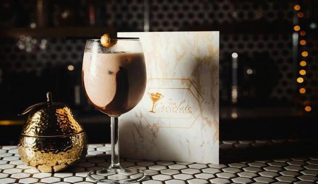 A chocolate cocktail pop-up opens in London