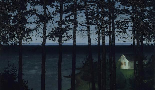 Harald Sohlberg, Fisherman's Cottage, Dulwich Picture Gallery
