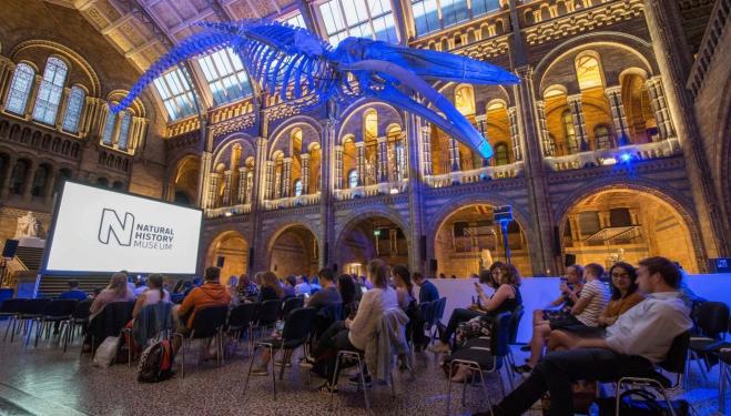 Immersive cinema at the Natural History Museum