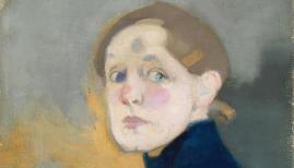 (Detail) Helene Schjerfbeck, Self-portrait, 1912. Finnish National Gallery / Ateneum Art Museum; photo: Yehia Eweis