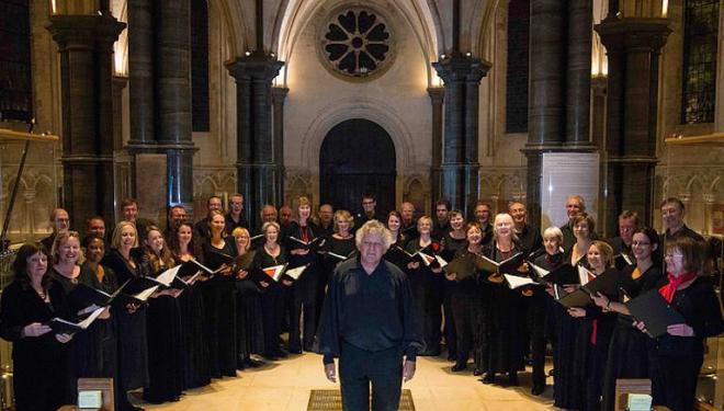 The English Chamber Choir performs at Temple Church