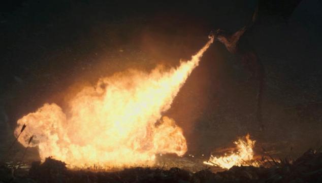 Textbook dragon action at the Battle of Winterfell