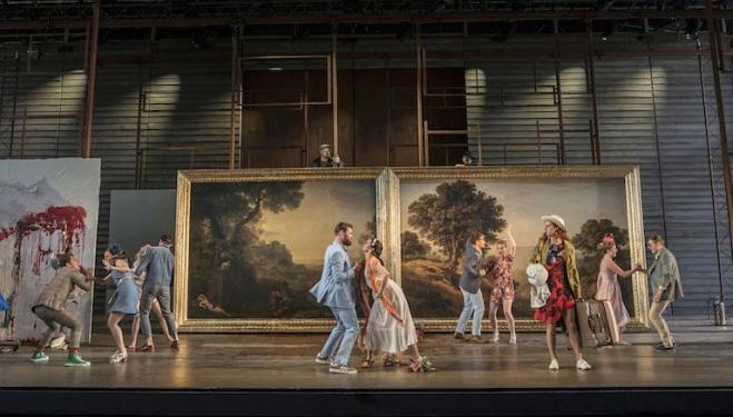 The ancestral art takes a hit in Don Giovanni at Garsington Opera. Photo: Johan Persson