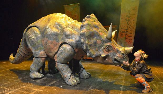 The immersive Dinosaur World Live lets kids get up close and personal with dinos this summer