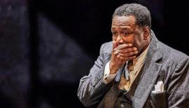 Wendell Pierce: Death of a Salesman, Young Vic Theatre. Photo by Brinkhoff Morgenburg