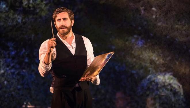 Jake Gyllenhaal in Sunday in the Park with George. Photo by Matthew Murphy