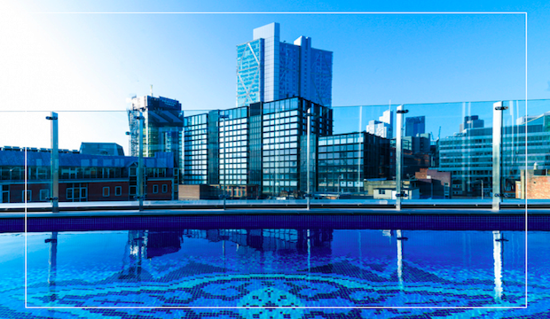 Take a dip in the rooftop pool at The Curtain this summer  