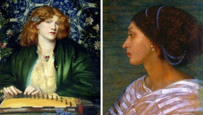 Pre-Raphaelite Sisters, National Portrait Gallery 