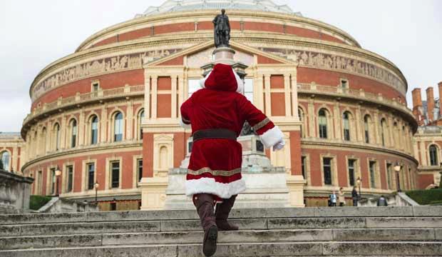Father Christmas and a healthy dose of London culture at the Royal Albert Hall