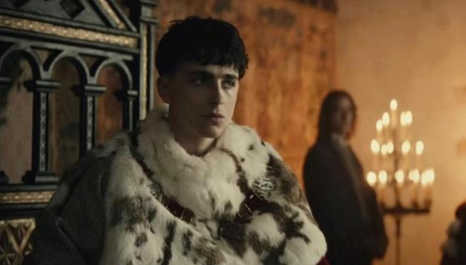 Timothée Chalamet is perfectly cast as Henry V in The King