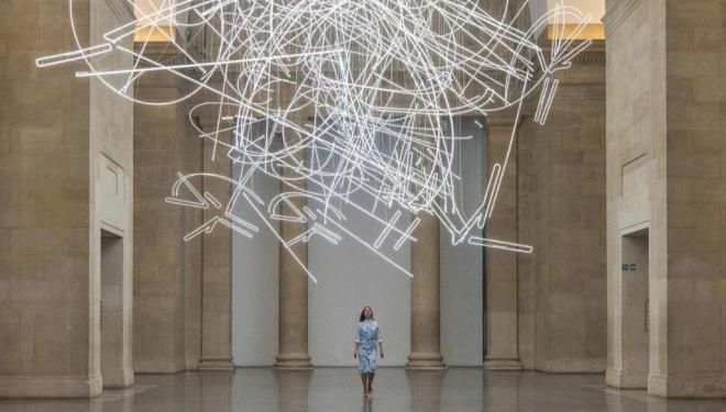 No realm of thought… No field of vision, Cerith Wyn Evans, White Cube, Bermondsey