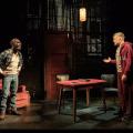 Gary Beadle and Jasper Britton in Sunset Limited. Photo by Marc Brenner