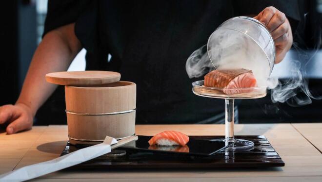 Endo at Rotunda: world class sushi by a grandmaster