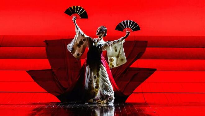 Anthony Minghella's staging of Madam Butterfly for ENO won an Olivier award