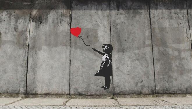 An exhibition of Banksy's work is coming to London. Photo by Eric Ward on Unsplash