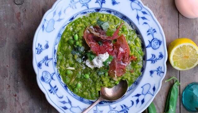 Spring green risotto - Wild by Tart recipes