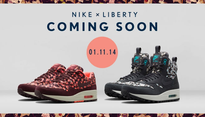 New Nike for Liberty Collection 2014 launches at Liberty, London