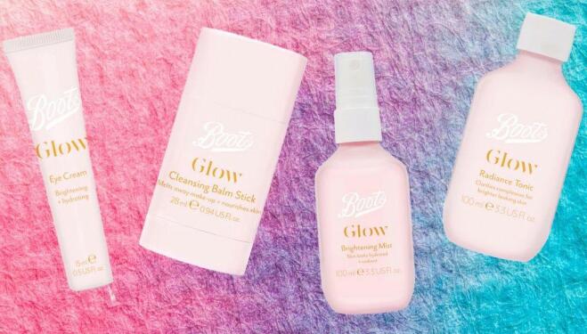 Boots new 'Glow' collection, April 2020 