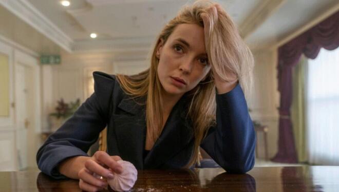Jodie Comer in Killing Eve season 3, BBC iPlayer