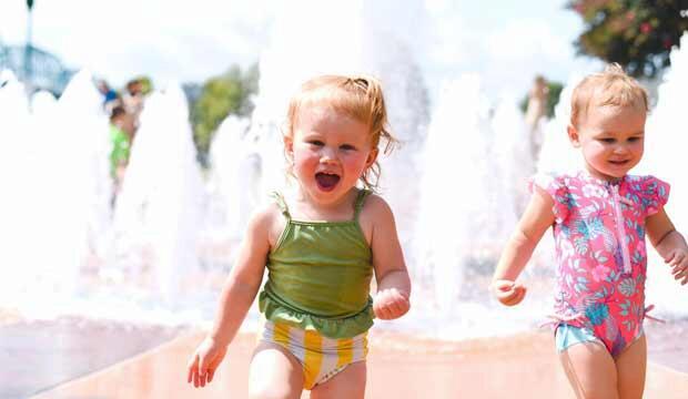 The perfect antidote to a hot day? A splash in London's glorious fountains. Photo: Christian Bowen