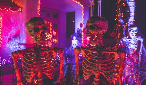 Halloween can still be fab, without the trick or treating. Photo: Neon Brand/Unsplash