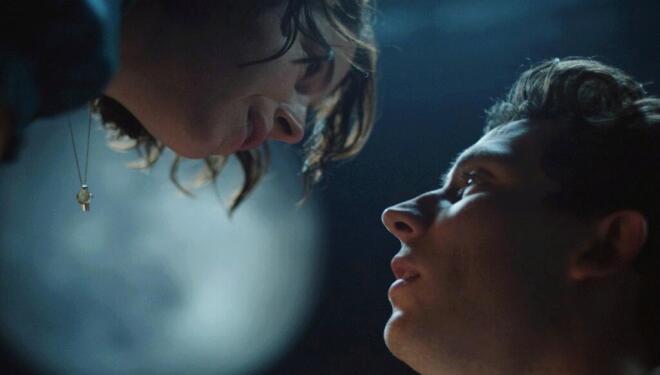 Jessie Buckley and Josh O'Connor in Romeo and Juliet, National Theatre via Sky Arts (Photo: Sky)