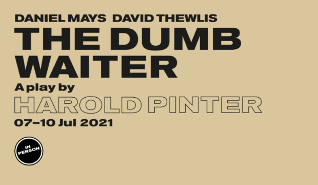 The Dumb Waiter, Old Vic – live and In Camera 