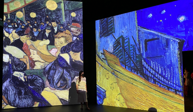 Immerse yourself in Van Gogh Alive 