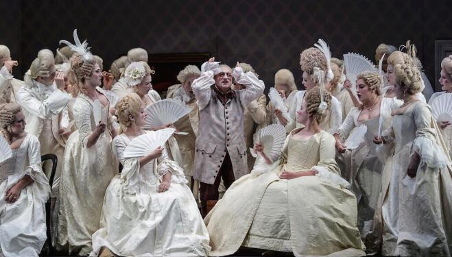 Donizetti's comedy Don Pasquale at Glyndebourne. Photo: Clive Barda