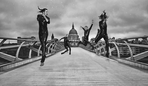 Rambert dancers photographed by Mariano Vivanco