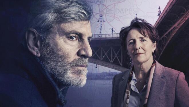 Tchéky Karyo and Fiona Shaw in Baptiste series 2, BBC One (Photo: BBC)
