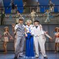 Anything Goes, Barbican Theatre review. Photo: Samuel Edwards, Sutton Foster, Robert Lindsay. Credit: Tristram Kenton