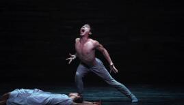 English National Ballet's Jeffrey Cirio in Creature by Akram Khan © Laurent Liotardo