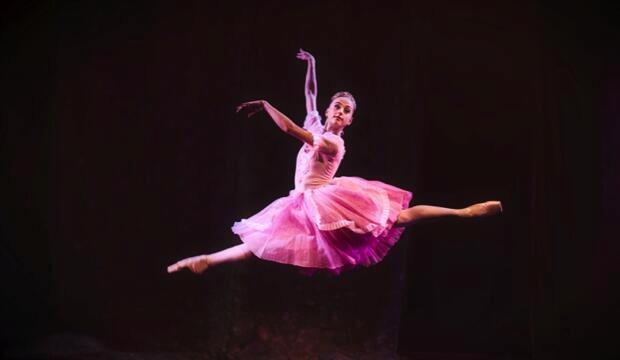Let's All Dance, Sleeping Beauty. Sam Rudolfo as Aurora. Photo: Julian Grimm