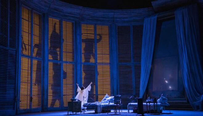 Lisette Oropesa's Violetta is abandoned by fairweather friends in La Traviata. Photo: Tristram Kenton