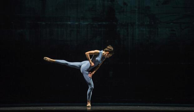 Yorke Dance Project, dancer Romany Pajdak in Robert Cohan's Conversations with Dancers.  Photo: Pierre Tappon