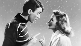 James Stewart and Donna Reed in Frank Capra's It's A Wonderful Life (Photo: Sky)