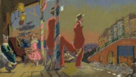 Walter Sickert Brighton Pierrots 1915. Tate.