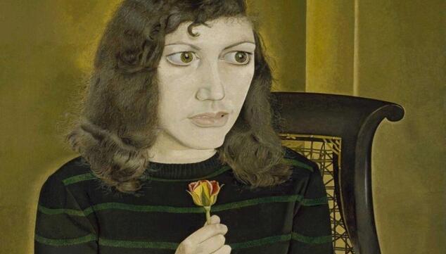 Image: Lucian Freud, 'Girl with Roses', 1947-8. Courtesy of the British Council Collection. Photo © The British Council © The Lucian Freud Archive / Bridgeman Images