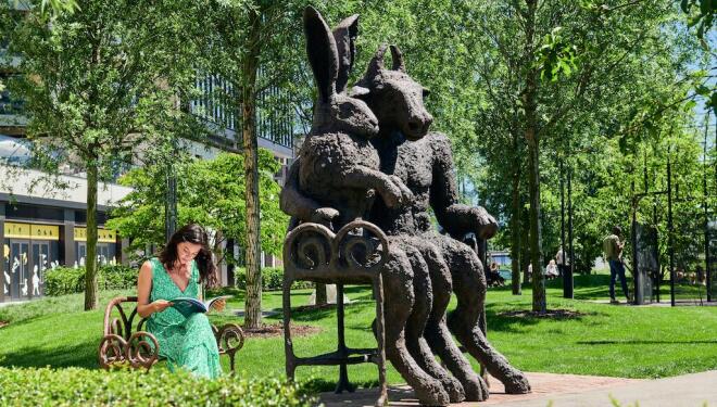 Why a trip to Canary Wharf is a must for art lovers this summer 
