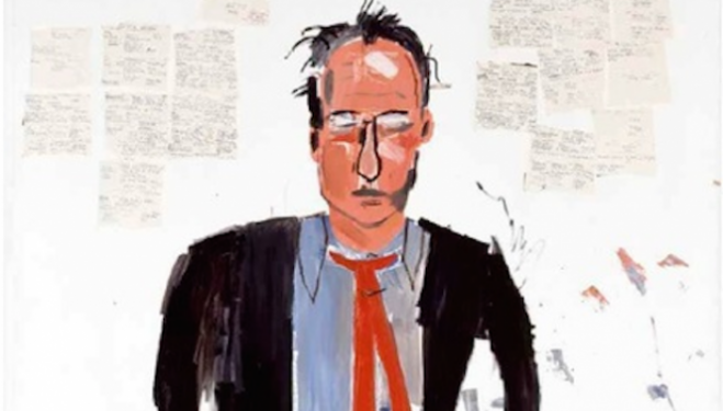 Portrait of Robert Fraser by Jean-Michel Basquiat