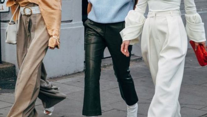 In love with slouchy tailored trousers
